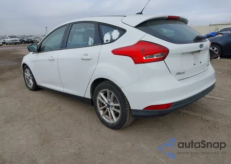 2016 Ford Focus Se z USA, uszkodzony, nr VIN 1FADP3K27GL399677